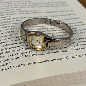 Nine West Silver and Gold Women's Watch